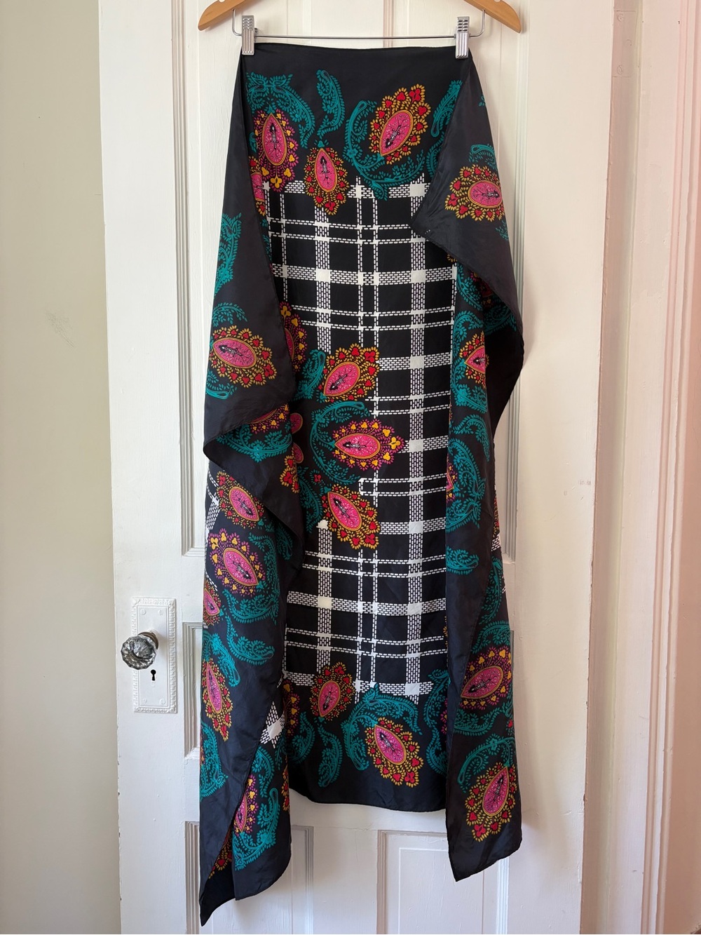 Diane Von Furstenberg Vintage Silk Scarf - Picture 9 of 11